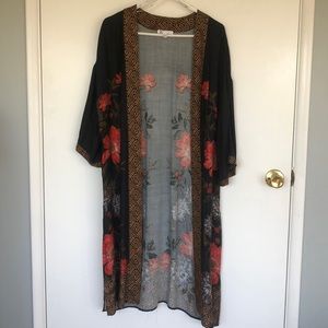 Floral kimono